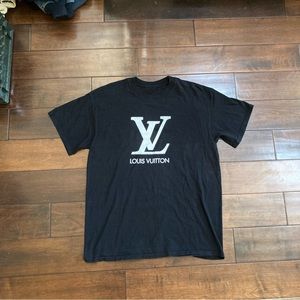 Black Louis Vuitton tee